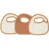 Image de Bavoir Trois Kilos Sept Diplododo (x3) Blanc TU 845 5008