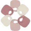 Image de Bavoir Trois Kilos Sept Nid D'abeille (x6) Rose TU 808 5417