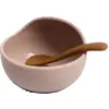 Image de Bol et cuillère Trois Kilos Sept (x2) Beige TU 853 0003