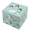 Image de Boite a Musique Cube Phosphorescent Pingouin