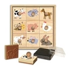 Image de Coffret Tampons Les animaux de la ferme - Etui