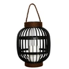 Image de Lanterne solaire décorative FIDJY Noir Acier H30cm