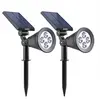 Image de Pack de 2 Spots lumineux solaire Spiky W34 LED Blanc froid 34 cm