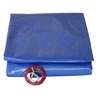 Image de Bache piscine ronde 360 cm pour piscine de 300 cm Bleue et verte Filet d'écoulement