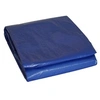 Image de Bâche piscine rectangulaire 6 x 10m Bleue marine avec filet d'écoulement résistance 140g/m2