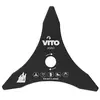 Image de Lame de coupe pour Débroussailleuse 3 dents Diam 255mm Alesage 25.4 VITO