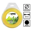 Image de Fil nylon rond pour débroussailleuse - longueur 15m - diamètre 2mm