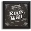 Image de Rock On Wall - Cadre pour Disque Vinyle - Ouverture/Fermeture Facile - Noir - Encoche de suspension intégrée - Fabriqué en France en occasion ou reconditionné