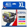 Image de 123CONSOMMABLES - LC3213 LC3211 - Cartouches d'encre Compatible pour Brother LC3213 DCP-J572DW MFC-J497DW MFC-J491DW MFC-J895DW DCP-J774DW DCP-J772DW