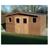 Image de Abri de jardin 15.14m² brun doré tha4030.02t