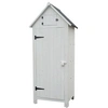 Image de Armoire cabine de rangement 0.41m² blanc arm0805w