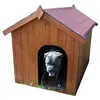 Image de Niche à chien bi-pente 1.17m² naturel nc0914.01