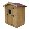 Image de Abri en panneaux avec plancher 2.61 m2 bois naturel ed 1612.01