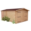 Image de Garage denis madriers douglas 28 mm sans plancher de3554n