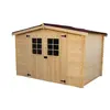 Image de Abri madriers massifs 4.59 m² bois naturel al3019.02n