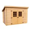 Image de Abri madriers massifs 4.59 m² bois naturel ch3019.02n