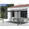 Image de Toit terrasse en aluminium 9.21 m² gris anthracite tt3030al