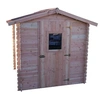 Image de Abri de jardin 4.28m² bois naturel du2020.02n