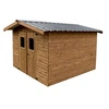 Image de Abri de jardin 11.97m² brun doré tha3030.02t