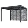 Image de Pergola bioclimatique 10.80m² gris anthracite per36m30bi