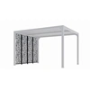 Image de 4 panneaux moucharabieh en acier haute performance finition époxy gris anthracite pour côté 3 m per3630m30