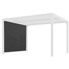 Image de Rideau pour pergola bioclimatique 8 personnes gris perbir30