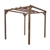 Image de Pergola en bois thermo chauffé 8.88 m² sans couverture th3030