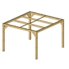 Image de Pergola en bois thermo chauffé 10.67 m² sans plancher tho3531