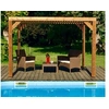 Image de Abri de jardin 10.67m² bois traité tho3531t