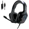 Image de casque gamer filaire - - korp cobalt 7.1 - son 7.1 surround - usb - rgb