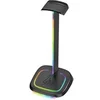 Image de Support casque gamer - K-STAND-NEON RGB - Filaire - Eclairage RGB - Noir