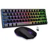 Image de Pack Gamer 2-en-1 sans fil - - COMBO HYDRO - Clavier membrane réactive et silencieuse + Souris - Noir