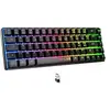 Image de Clavier gaming sans fil Azerty Keyz Hydrogen WL Noir