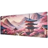 Image de Tapis de Souris Pad Temple XXL 900x400 Base Antidérapante Temple Japonais