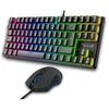 Image de Pack clavier souris gaming - - COMBO MERCURY EX - Clavier Mécanique TKL Switch Rouge - Souris 7200 DPI