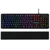 Image de Clavier Gaming filaire rétroéclairé Keyz Carbone Noir