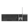 Image de Clavier Filaire - KB Mac - Azerty - Compatible Mac - Noir