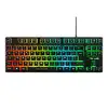 Image de The G-LAB Keyz Caesium TKL - Noir/RGB/Filaire/USB