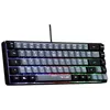 Image de The G-Lab - Keyz Hydrogen, Clavier Gamer 60%, Semi-mécanique USB AZERTY FR, RGB Multicolore, Clavier Gamer Silencieux, Format Compact TKL- Pc/ps4/ Ps5 - New - Gris et Noir en occasion ou reconditionné
