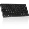Image de Bluestork - Clavier sans Fil Bluetooth, Mini Clavier Azerty Français, Léger et Silencieux, Connexion Bluetooth 90h D'autonomie, Rechargeable USB C, 14 Raccourcis Multimédias - Noir en occasion ou reconditionné