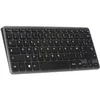 Image de Clavier Sans Fil - - Mini R - Compact - Rechargeable - Gris/Noir