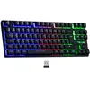 Image de The G-Lab Keyz Caesium TKL WL - Clavier Gamer sans Fil Membrane RGB en occasion ou reconditionné