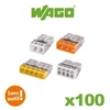 Image de Wago - 100 bornes de connexion 2,3,5,8 fils s2273