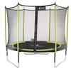 Image de Trampoline de jardin 305 cm + filet de sécurité JUMPI Vert/Noir 300