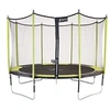 Image de Trampoline de jardin 365 cm + filet de sécurité JUMPI Vert/Noir 360