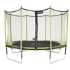 Image de Trampoline de jardin JUMPI Vert/Noir 430 - 426 cm - Filet de sécurité