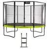 Image de Trampoline de jardin 365 cm + filet de sécurité + échelle PUNCHI Vert 360