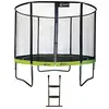 Image de Trampoline de jardin rond 305 cm + filet de sécurité + échelle | PUNCHI Vert 300
