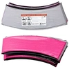 Image de Coussin de protection trampoline Ø 305 cm Rose et Gris