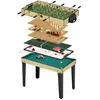 Image de Table de jeux 10 en 1 Baby Foot Billard Ping Pong Hockey Bowling Cartes Structure Bois Accessoires Inclus